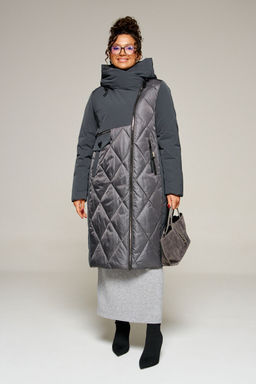 Пальто Beautiful Free 8023 графит