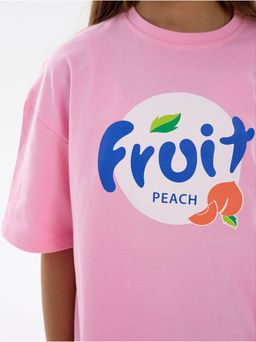 Футболка "Персик" розовый Девочка