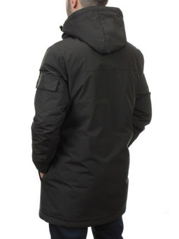 2185 DK.GREEN Куртка мужская зимняя облегченная (130 гр. холлофайбер)