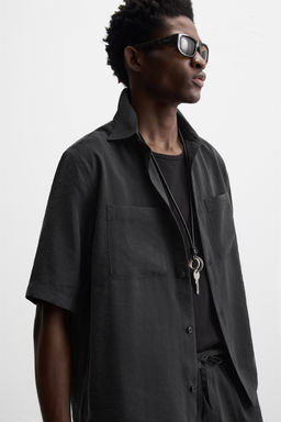 RELAXED FIT FLOWING SHIRT - Zara фото 14