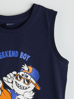 Bisiklet Yaka Erkek ?ocuk Atlet