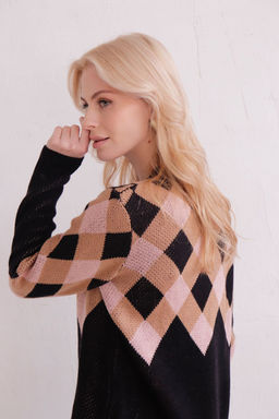 11491 Джемпер с ромбами - Martichelli фото 33