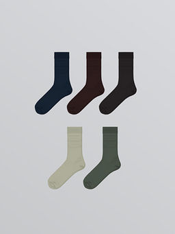 Bambu Erkek Soket ?orap 5li