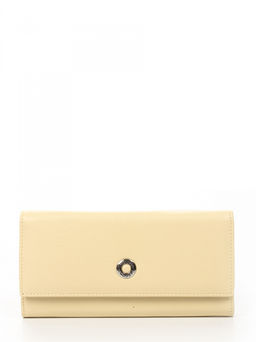 LACCOMA кошелек LA-1081-светло-желтый натуральная кожа