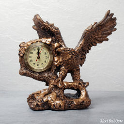 Часы статуэтка Орел 32x30 см / 3533A /уп.12/ - ГалеонТрейд фото 5