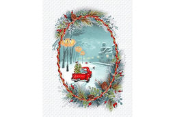 Набор полотенец рогожка Купон (2 шт.) в сумочке арт. РК 216 ад (13245-1) - Наталья-текстиль фото 2