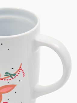 Кружка чайная новогодняя Оленёнок, 530 мл