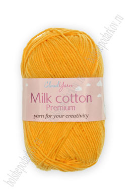 Пряжа Milk cotton Premium 50 гр (10 шт) SF-7847, оранжевый