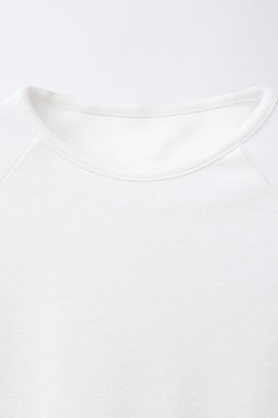 RAGLAN SLEEVE T-SHIRT WITH MODAL - Zara фото 3