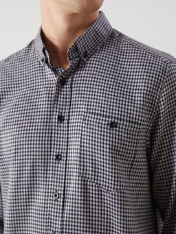 Regular Fit Uzun Kollu Ekose Erkek G?mlek