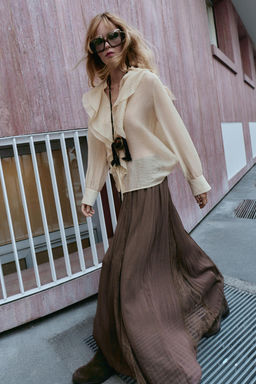 GODET LACE SKIRT - Zara фото 6