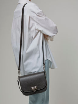 Сумка кожаная Azaro 30741 темно-коричневый