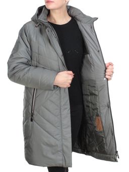 93-613M DARK GRAY Куртка зимняя женская LANKON (верблюжья шерсть) - Fashion фото 6