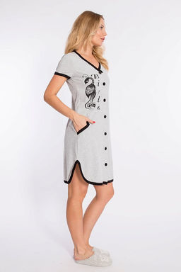 Халат Анжела М31415м Меланж - Елена фото 4