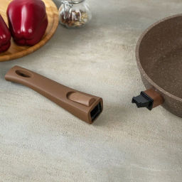 Сковорода 24см АП Гранит brown со съемной ручкой арт.024806 - Мечта фото 4