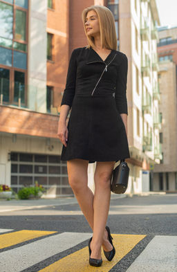 Платье мини - Donna saggia фото 2