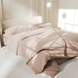 Постельное бельё LoveLife дуэт Gold sand 150х215 см-2 шт, 225х240 см, 50х703 см-2 шт, микрофибра 85 гр  фото 7