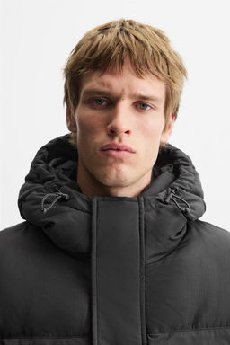 HOODED PUFFER JACKET - Zara фото 5