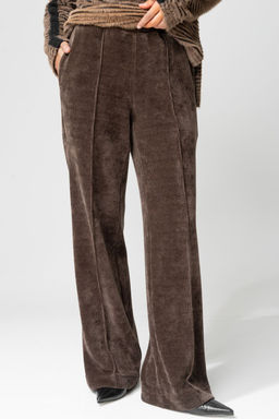 Брюки LAIKONY 693-2 капучино+ кант  фото 4