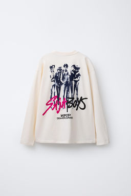 KPOP DEMON HUNTERS NETFLIX  PRINT T-SHIRT - Zara фото 2