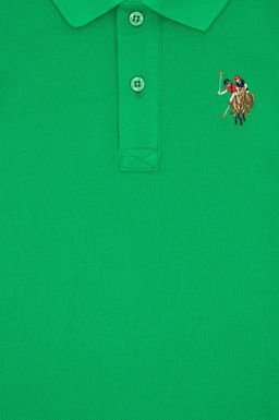 Erkek _ocuk Ye_il Basic Ti__rt Sepette S_rpriz _ndirim - U.s. polo assn фото 3
