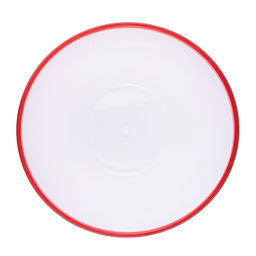 9473 GIPFEL Салатница LUMINO круглая 13х7см с двойными стенками. Материал: пластик. Цвет: красный  фото 4