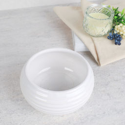 Кашпо 14,5х7 / 8000W /уп 6/48/белое - Галеонтрейд фото 6