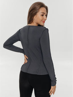 Лонгслив женский Эмма (черный) - Lovetex фото 42