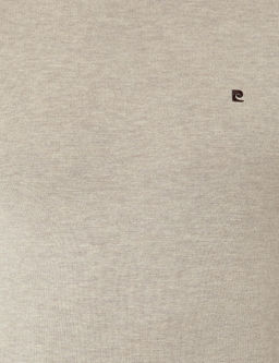 Kum Melanj Slim Fit Bal_k__ Yaka Basic Triko Kazak - Pierre cardin фото 6