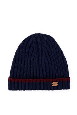 Комплект из темно-синего шарфа и берета для мальчика Неожиданная скидка в корзине - U.s. polo assn фото 3