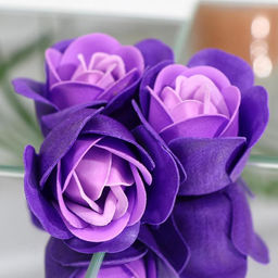 Мыльные розы, трёхцветные, набор 6 шт. - SB BEAUTY фото 6