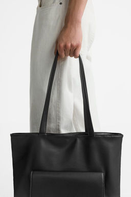 SHOPPER BAG WITH POCKET - Zara фото 3
