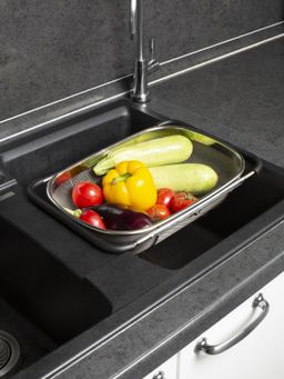 Корзина в раковину STEEL TOUCH 34х24см