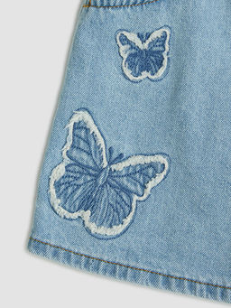 Nak??l? K?z ?ocuk Jean ?ort Etek