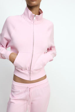 SWEATSHIRT WITH ZIP - Zara фото 3