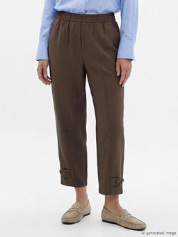 Beli Lastikli Havu? Kesim Kad?n Pantolon