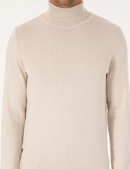 Ta_ Slim Fit Bal_k__ Yaka Basic Triko Kazak - Pierre cardin фото 6