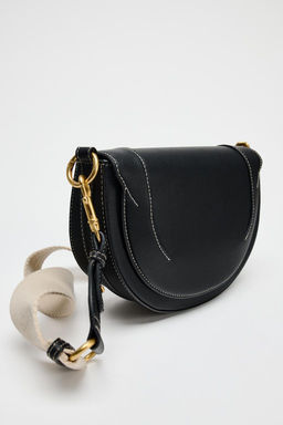 CONTRAST TOPSTITCHING CROSSBODY BAG - Zara фото 13