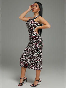 Алсу платье-майка женское (бордо)