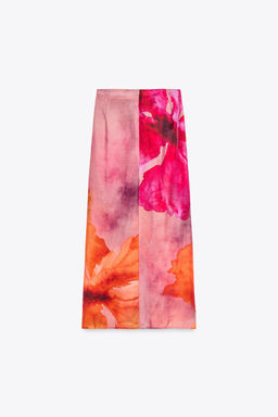 FLORAL PRINTED KNOTTED SARONG - Zara фото 3