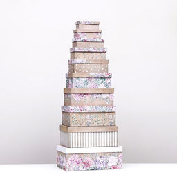 Набор коробок 10 в 1 Поздравляю!, 32.5 ? 20 ? 12.5 - 12 ? 7 ? 4 ( 1) см