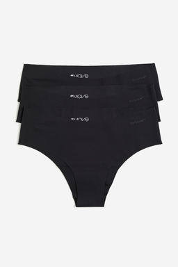 Pack de 3 bragas Hipster de deporte en DryMove