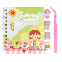 Наклейки в блокноте, 90х110 мм, арт. 72280 / 40 ПИКНИК