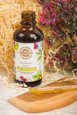 Масло Для роста волос - Siberina фото 6