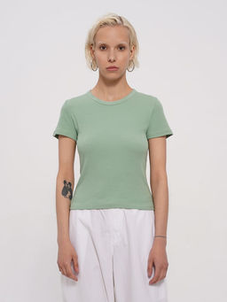 96731 Футболка с кор.рукавом СВ_ЗЕЛЕНЫЙ