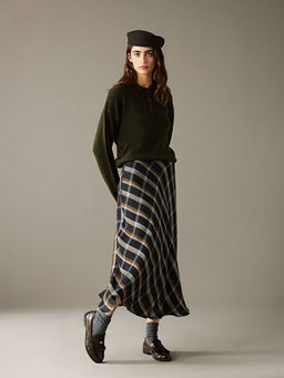 Polo Yaka Kad?n Triko Kazak