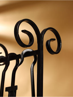 Каминный набор Дача сталь, 4 предмета, 24х20х71 см - Simaland фото 6