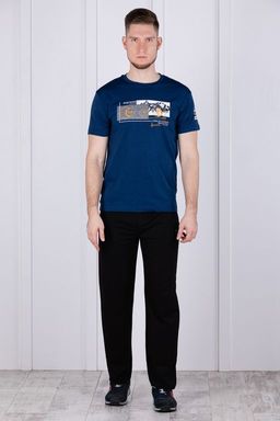 Брюки спортивные 
 3.MM001A-чёрный