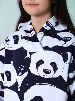 Костюм "Лаванда-1" Темно-синий (панда)