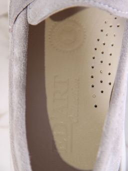 Лоферы туфли 176.1593be.Каменный замша